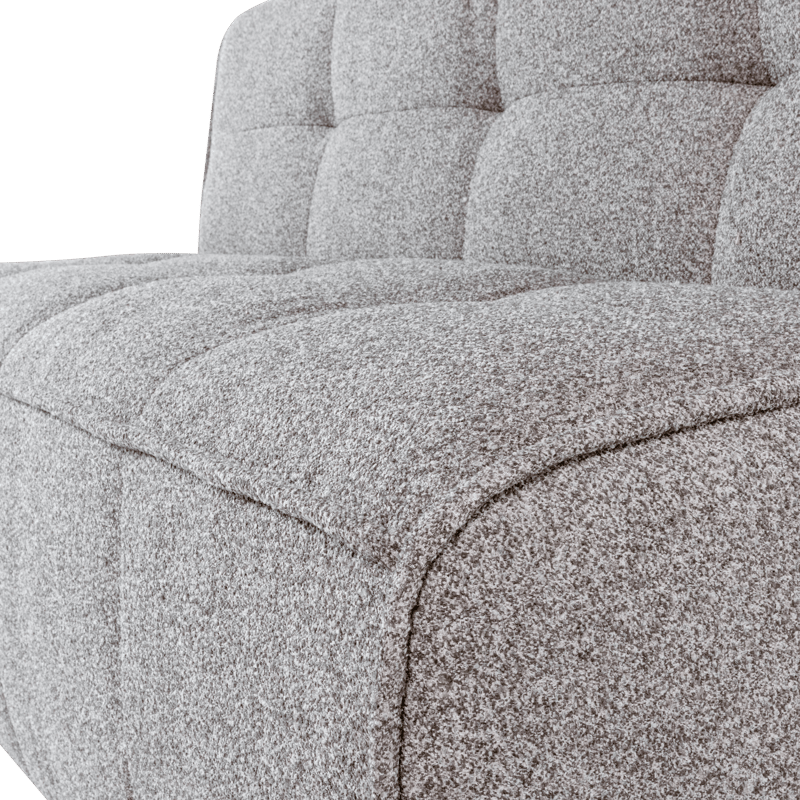 2-seters sofa Cluster - Varmgrå - Møbler - Stoler - Benk - Benk med ryggstøtte