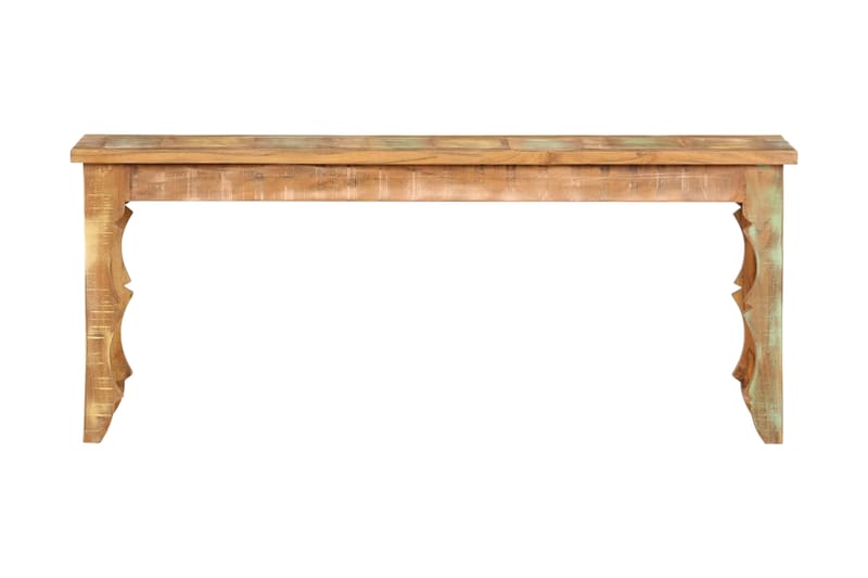 Benk 110x35x45 cm gjenvunnet heltre - Benk - Gangbenk