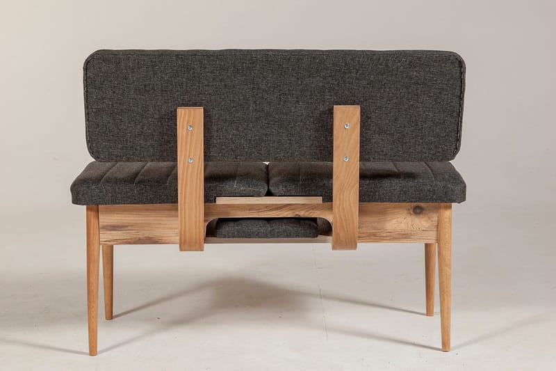 Idehult Benk 85 cm - Tre / Natur / Antrasitt - Møbler - Gangmøbler - Gangbenk