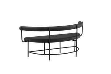 Stallhagen x Josefin Lustig Sittebenk 165 cm - Svart - Møbler - Stoler - Benk - Benk med ryggstøtte