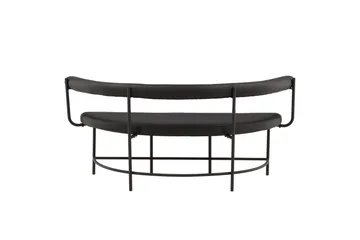 Stallhagen x Josefin Lustig Sittebenk 165 cm - Svart - Møbler - Stoler - Benk - Benk med ryggstøtte