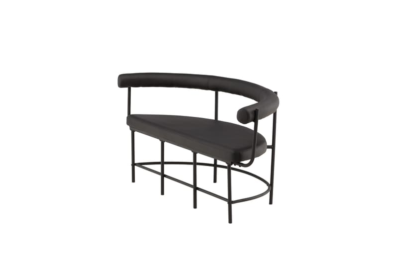 Stallhagen x Josefin Lustig Sittebenk 165 cm - Svart - Møbler - Stoler - Benk - Benk med ryggstøtte