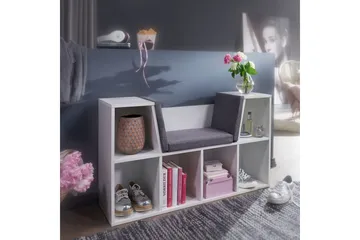 Benke Wohnling Melaminbelagt Sponplate Polstret Sitteplass Oppbevaringsplass Moderne - Møbler - Stoler - Benk - Benk med ryggstøtte