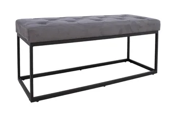 Brigite Benk 100x35x47 cm Grå - Møbler - Stoler - Benk