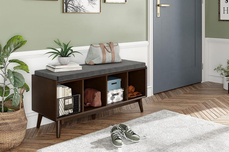 Brittany Sittebenk 118 cm Brun - Novogratz - Møbler - Stoler - Benk