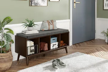 Brittany Sittebenk 118 cm Brun - Novogratz - Møbler - Stoler - Benk