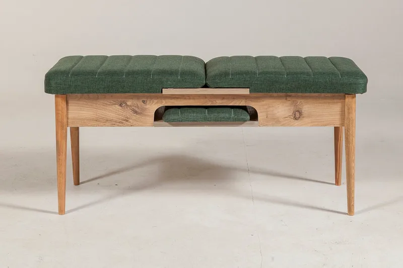 Corralez benk 51 cm - Tre / Natur / Grønn - Møbler - Stoler - Benk