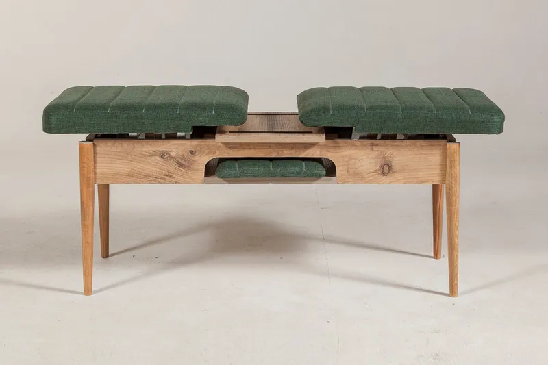 Corralez benk 51 cm - Tre / Natur / Grønn - Møbler - Stoler - Benk