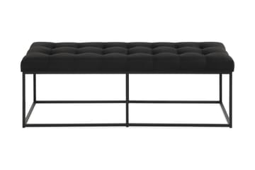 Ella Benk 120cm Rutete - Svart - Møbler - Stoler - Benk