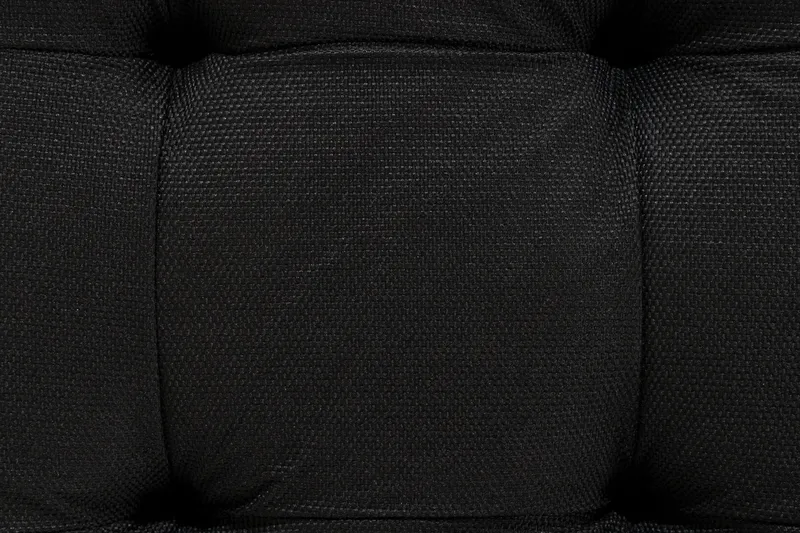 Ella Benk 120cm Rutete - Svart - Møbler - Stoler - Benk