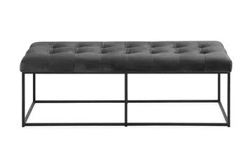 Ella Sittebenk 120 cm Rutete - Mørkegrå - Møbler - Stoler - Benk