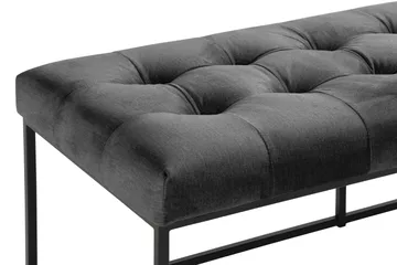 Ella Sittebenk 120 cm Rutete - Mørkegrå - Møbler - Stoler - Benk
