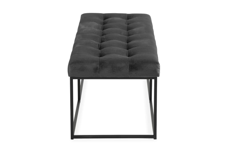 Ella Sittebenk 120 cm Rutete - Mørkegrå - Møbler - Stoler - Benk