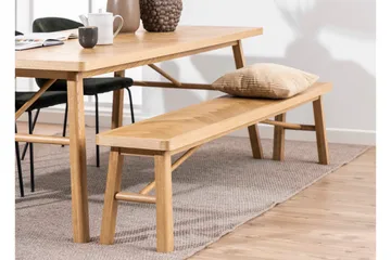 Galwa Sittebenk - Svart/Matt Ek - Møbler - Stoler - Benk