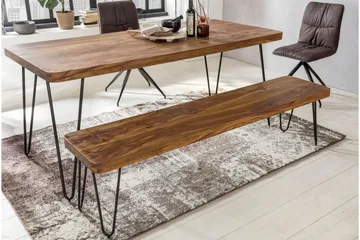 Jaelah Sittebenk - Brun - Møbler - Stoler - Benk