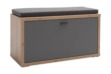 Nacimento Sittebenk 86 cm - Grå/Natur - Møbler - Stoler - Benk