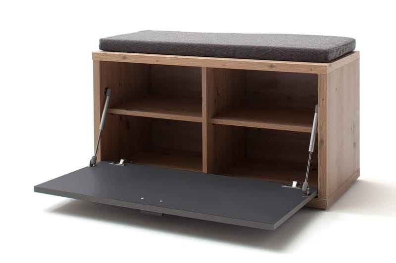 Nacimento Sittebenk 86 cm - Grå/Natur - Møbler - Stoler - Benk