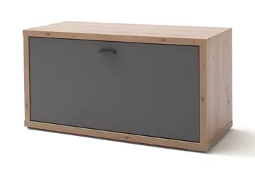 Nacimento Sittebenk 86 cm - Grå/Natur - Møbler - Stoler - Benk