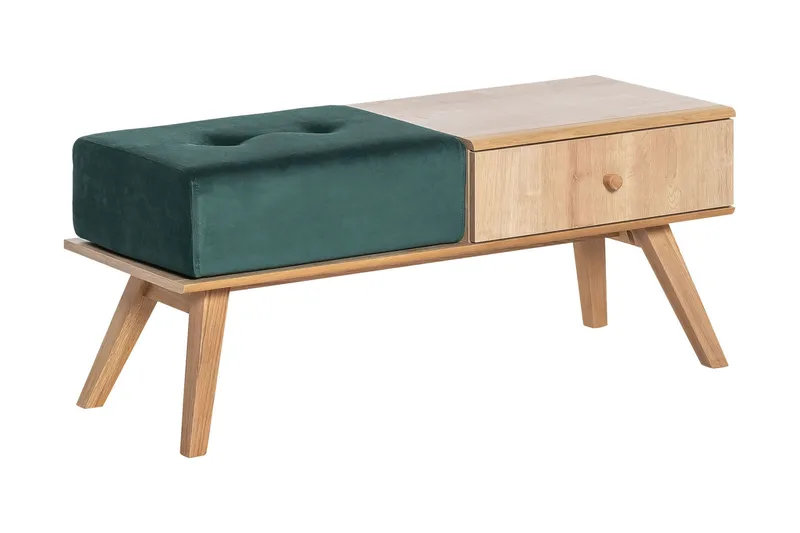 Nature Benk med Oppbevaring Tre / Natur, VOX