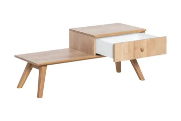 Nature Benk med Oppbevaring Tre / Natur - VOX - Møbler - Stoler - Benk