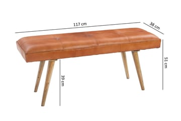 Peotter Sittebenk - Brun - Møbler - Stoler - Benk