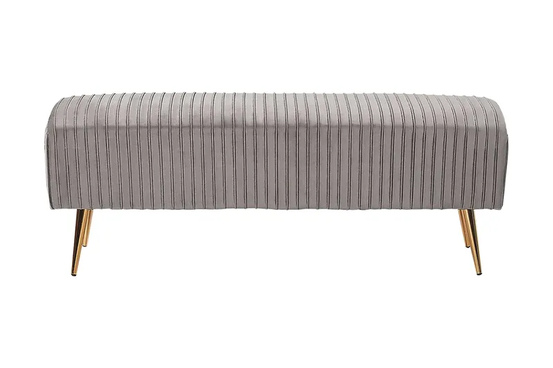 Salbertand Benk - Grå - Møbler - Stoler - Benk