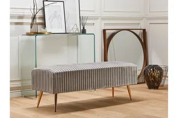 Salbertand Benk - Grå - Møbler - Stoler - Benk