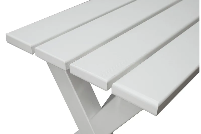 Scottsdale Sittebenk 140 cm Hvit - KWA - Møbler - Stoler - Benk