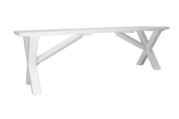 Scottsdale Sittebenk 140 cm Hvit - KWA - Møbler - Stoler - Benk