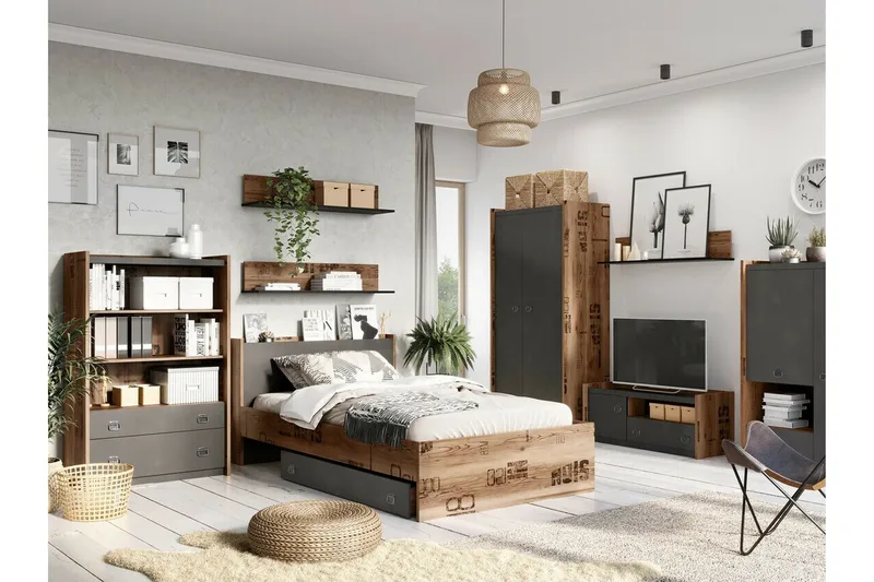 Rathmore Sengkiste 140 cm - Grå - Møbler - Stoler - Benk - Sengebenk