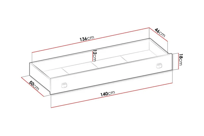 Rathmore Sengkiste 140 cm - Grå - Møbler - Stoler - Benk - Sengebenk
