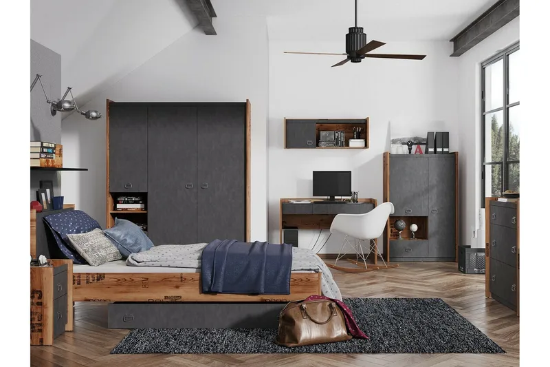 Rathmore Sengkiste 140 cm - Grå - Møbler - Stoler - Benk - Sengebenk