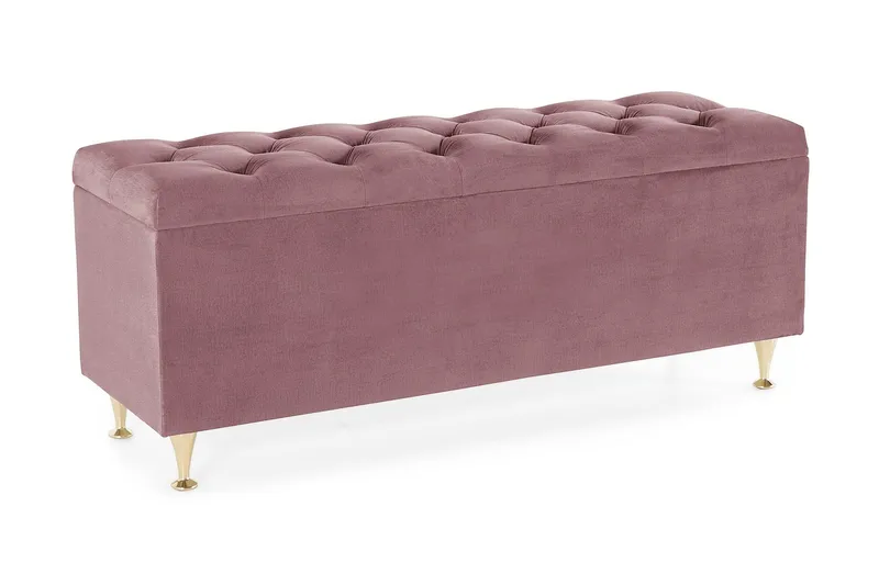 Royal Velvet Sengekiste Fløyel, Rosa