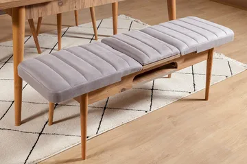 Shundrea Benk 51 cm - Tre / Natur - Møbler - Stoler - Benk