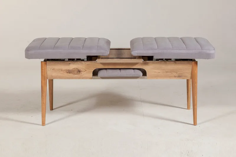 Shundrea Benk 51 cm - Tre / Natur - Møbler - Stoler - Benk