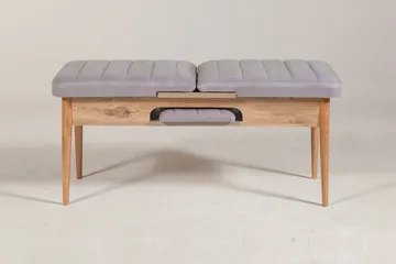 Shundrea Benk 51 cm - Tre / Natur - Møbler - Stoler - Benk