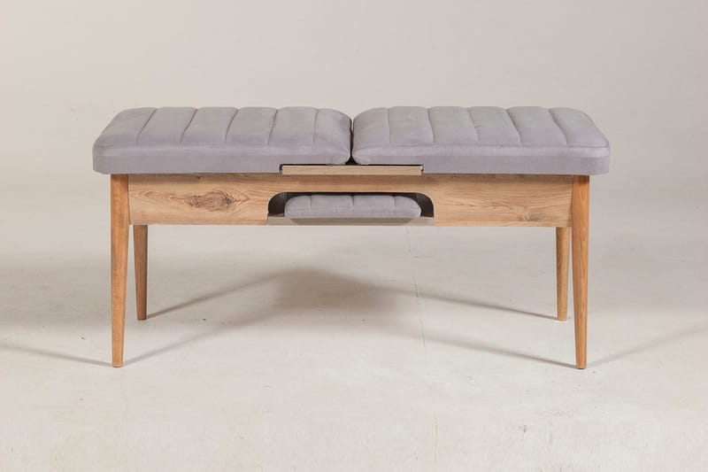 Shundrea Benk 51 cm - Tre / Natur - Møbler - Stoler - Benk