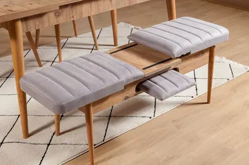 Shundrea Benk 51 cm - Tre / Natur - Møbler - Stoler - Benk