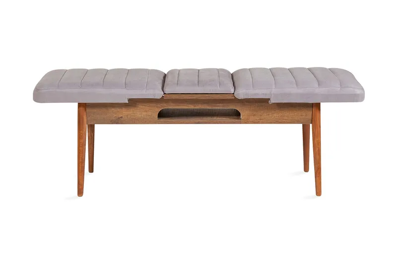 Shundrea Benk 51 cm, Valnøtt