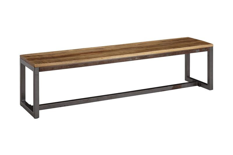 Sittebenk Clanton 175 cm - Brun/Svart - Benk - Gangbenk