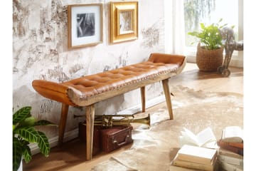 Sittebenk Kolanda 125 cm - Brun - Møbler - Stoler - Benk