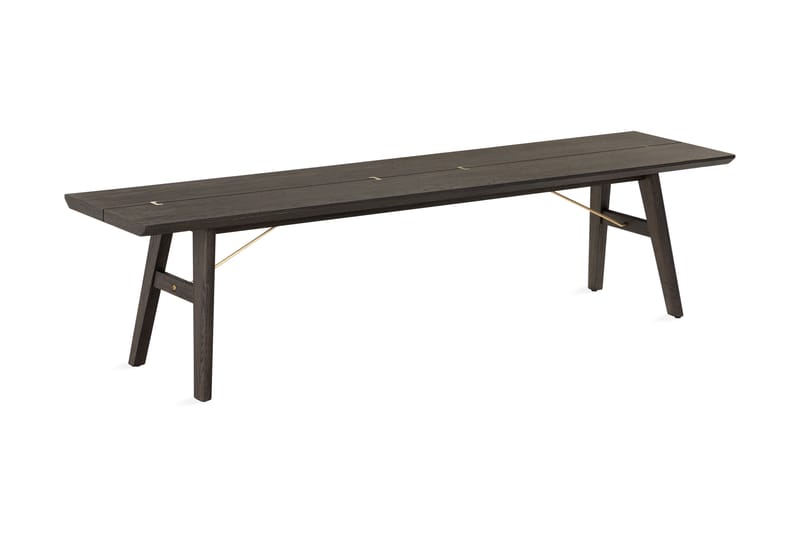 Sittebenk Ryndon 180 cm Massiv Eik - Brun - Benk - Gangbenk