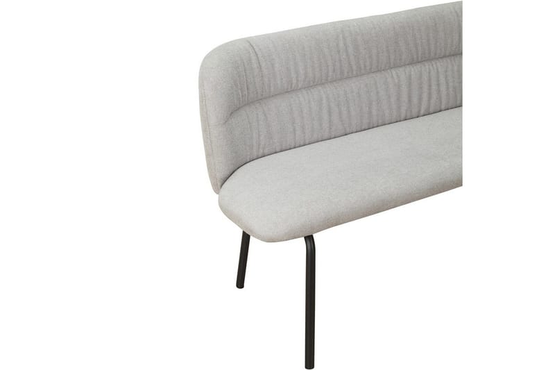 Spisebenk Casey Antrasitt - Antrasitt - Møbler - Stoler - Benk - Benk med ryggstøtte