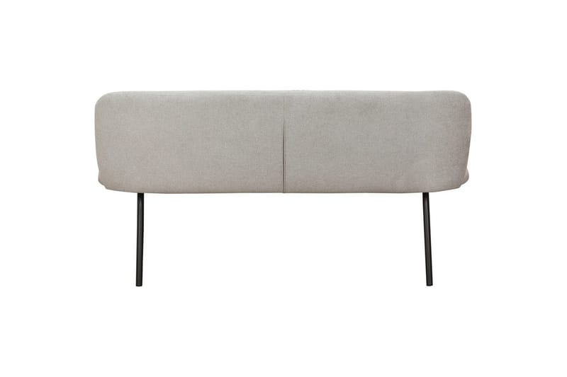 Spisebenk Casey Antrasitt - Antrasitt - Møbler - Stoler - Benk - Benk med ryggstøtte