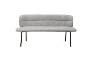 Spisebenk Casey Antrasitt - Antrasitt - Møbler - Stoler - Benk - Benk med ryggstøtte