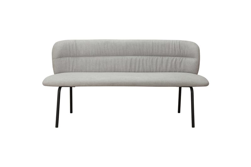 Spisebenk Casey Antrasitt - Antrasitt - Møbler - Stoler - Benk - Benk med ryggstøtte