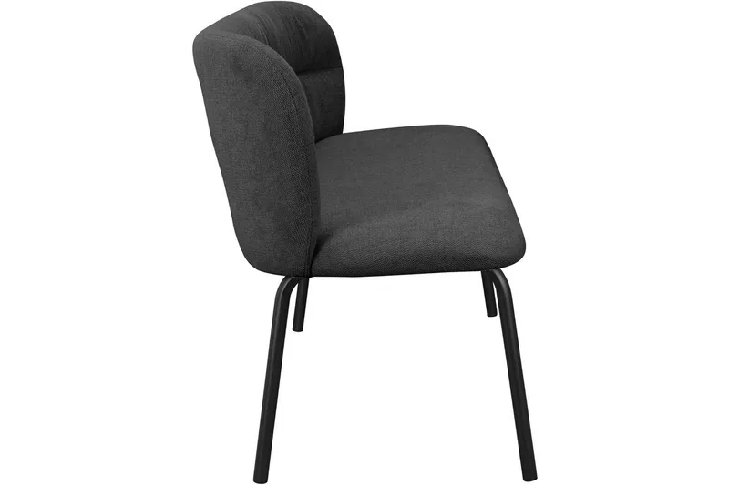 Spisebenk Casey Grå - Grå - Møbler - Stoler - Benk - Benk med ryggstøtte