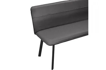 Spisebenk Taylor Antrasitt - Antrasitt - Møbler - Stoler - Benk - Benk med ryggstøtte