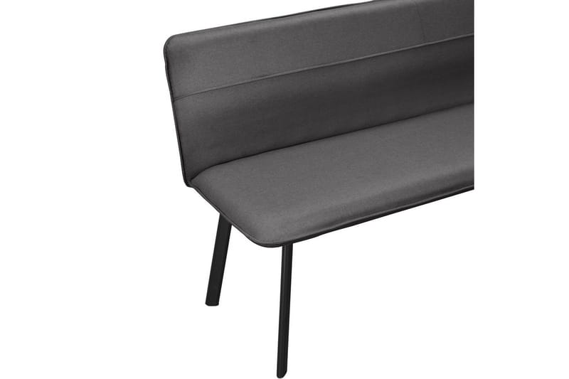 Spisebenk Taylor Antrasitt - Antrasitt - Møbler - Stoler - Benk - Benk med ryggstøtte