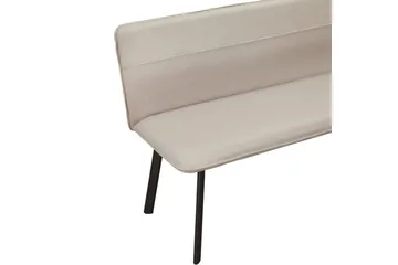 Spisebenk Taylor Krem - Krem - Møbler - Stoler - Benk - Benk med ryggstøtte